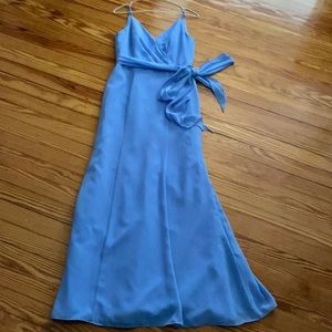 Social Bridesmaids Periwinkle Bridesmaid or Prom Dress